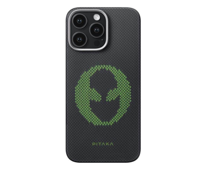Etui do telefonów PITAKA x Aries Tactile Woven Case do iPhone 16 Pro Alien